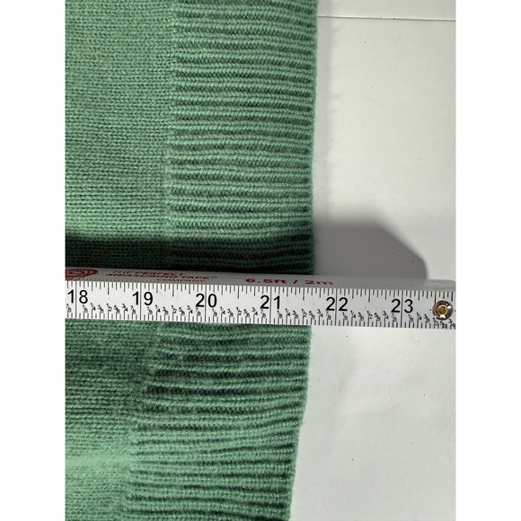 Vince Womens 100% Cashmere Crewneck Sweater Sage Green Small capsule minimalist - Picture 5 of 7